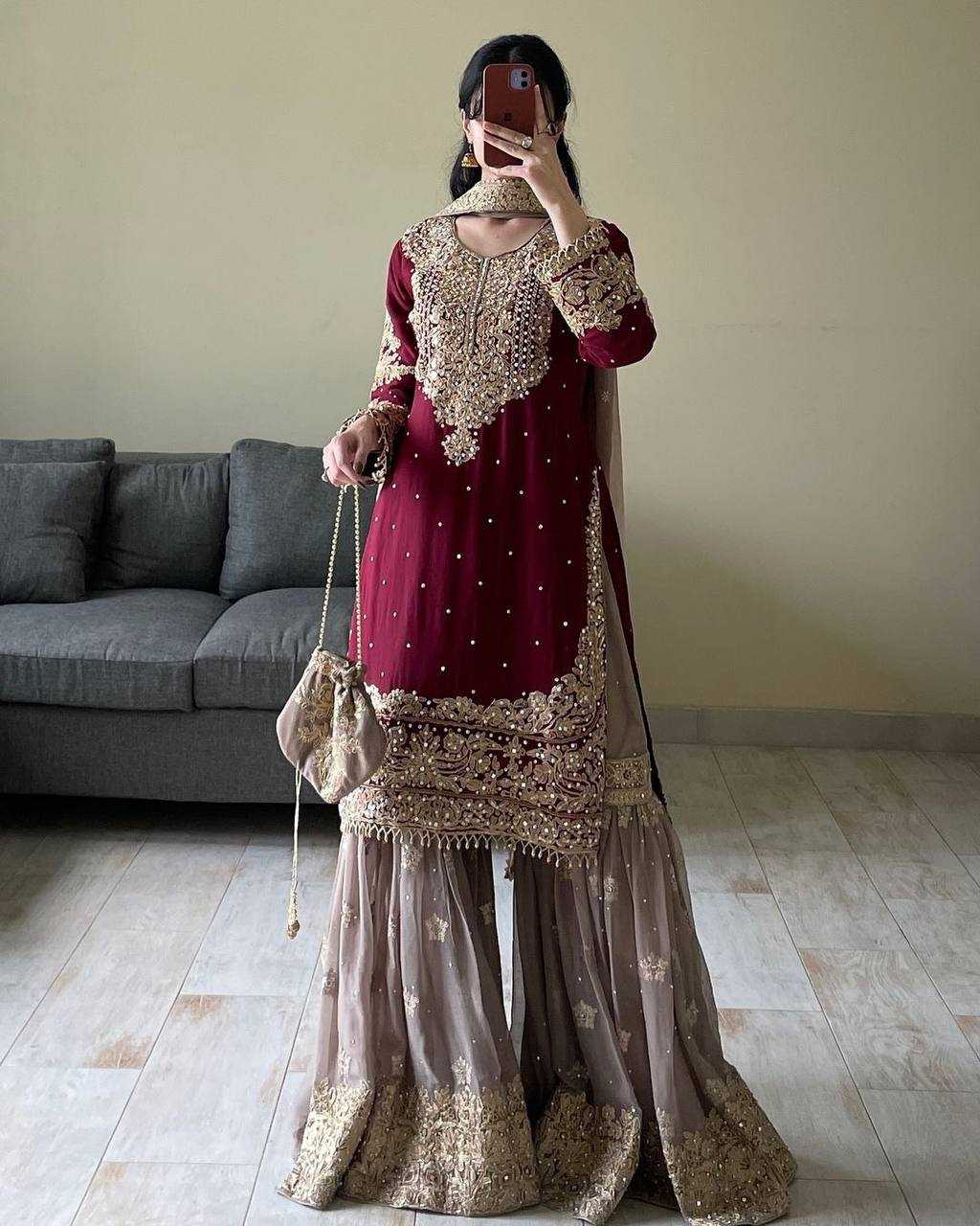 Maroon Elegance