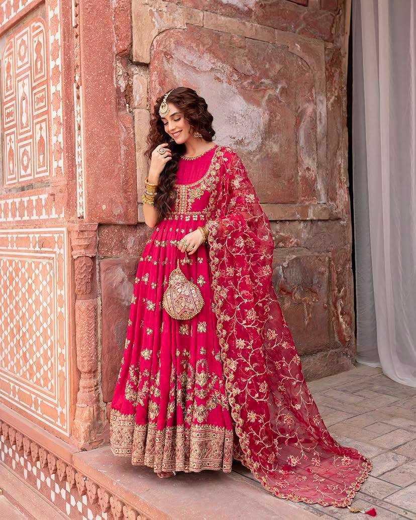 Ruby Radiance Gown