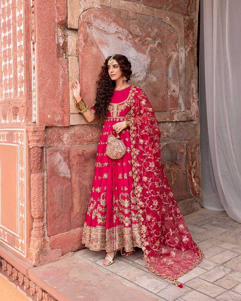 Ruby Radiance Gown