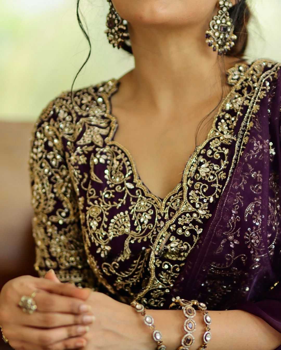 Twilight Bloom Saree